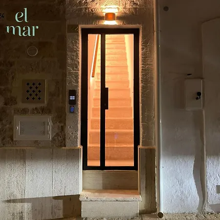 Lägenhet El-mar Locazione Turistica Housea With Exclusive Terrace Polignano a Mare